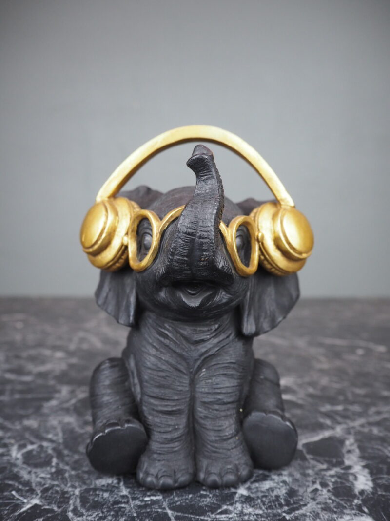 Elephant matte black