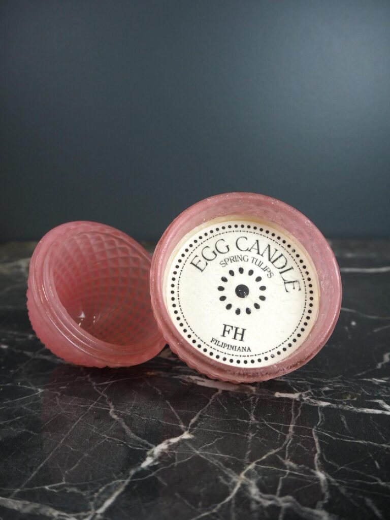 Egg candle pink - Image 3