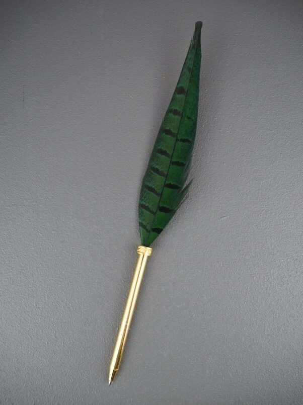 Feather ball pen