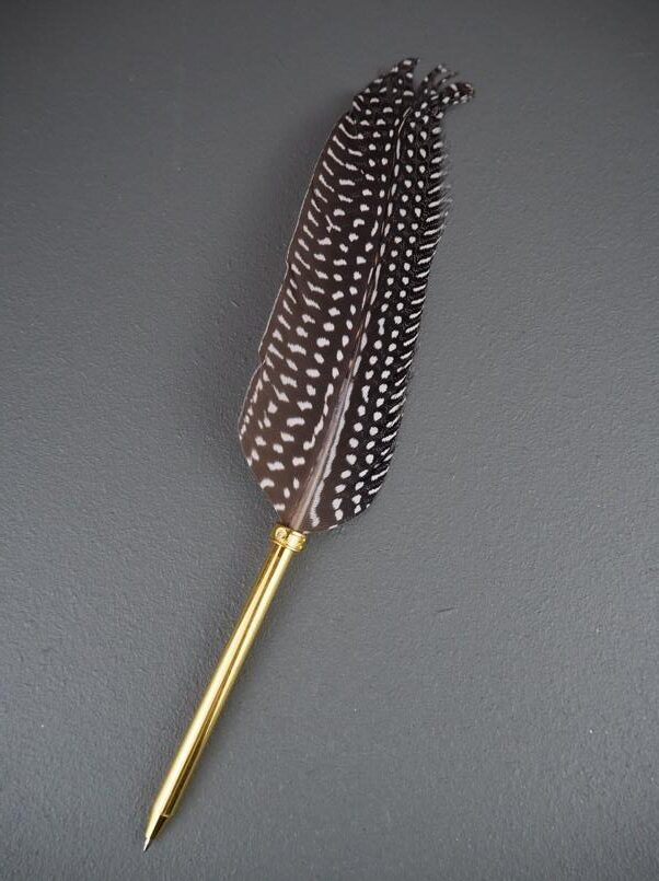 Feather ball pen