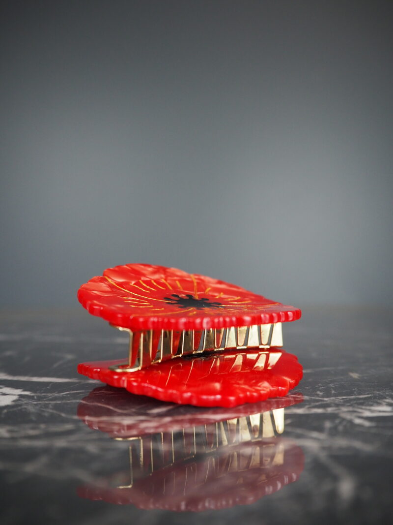 Poppy hairclip