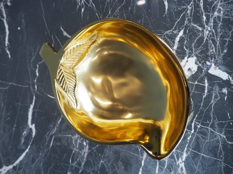 Frago strawberry bowl gold - Image 2