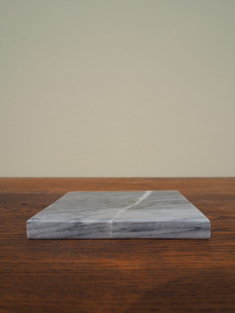 Square coaster S/4 grey - Image 2