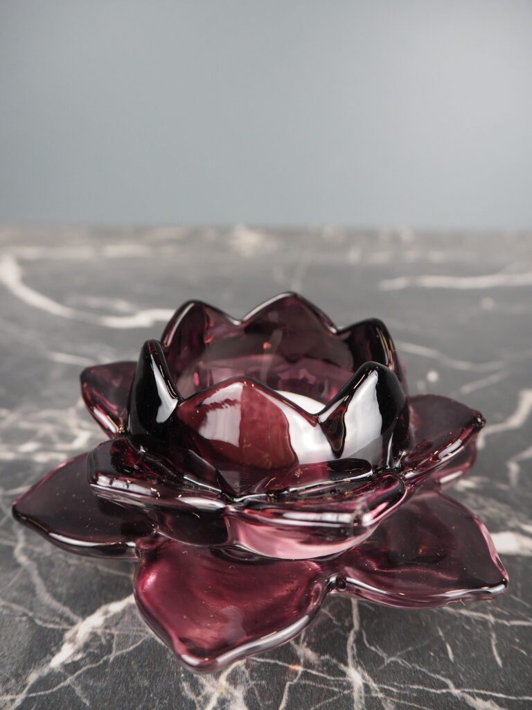 LUSINA glass CH maroon - Image 2