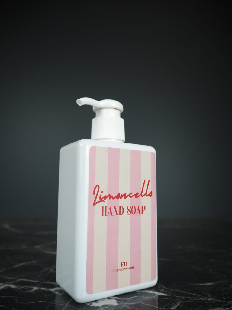 Striped hand soap pink limoncello - Image 2