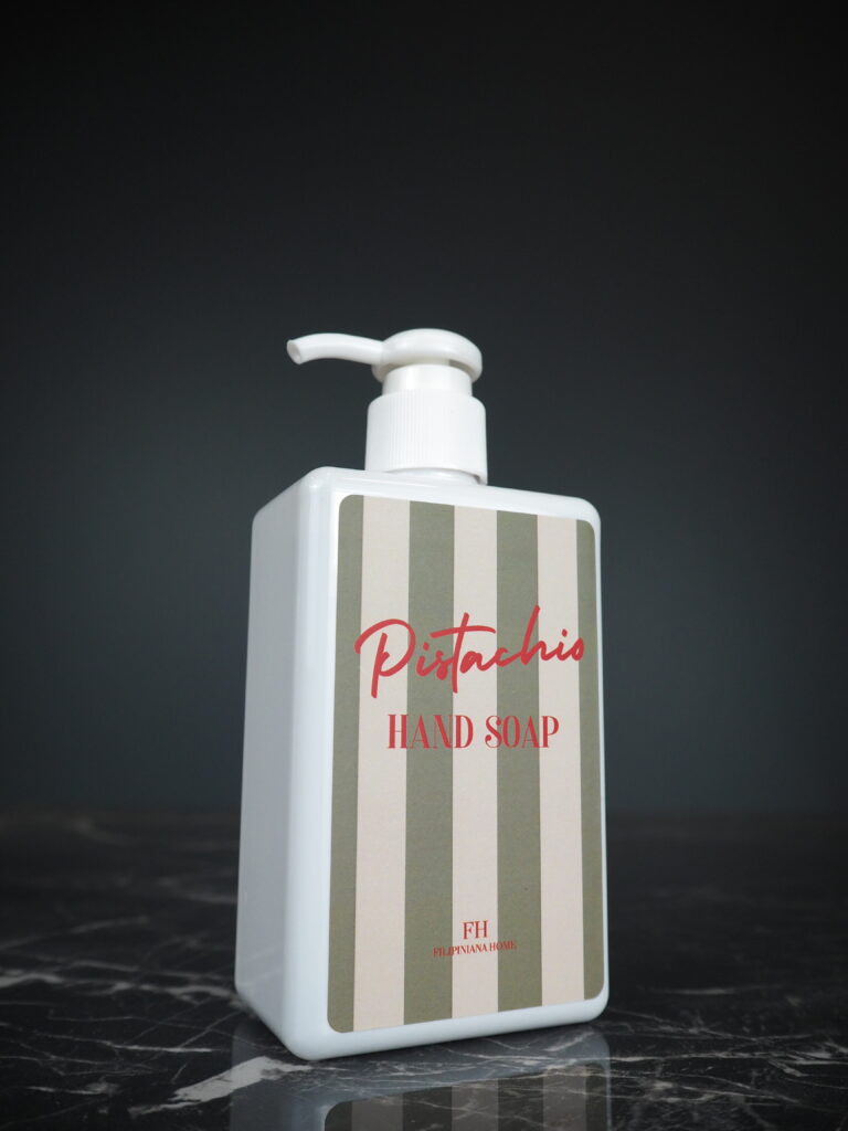 Striped hand soap green pistachio - Image 2
