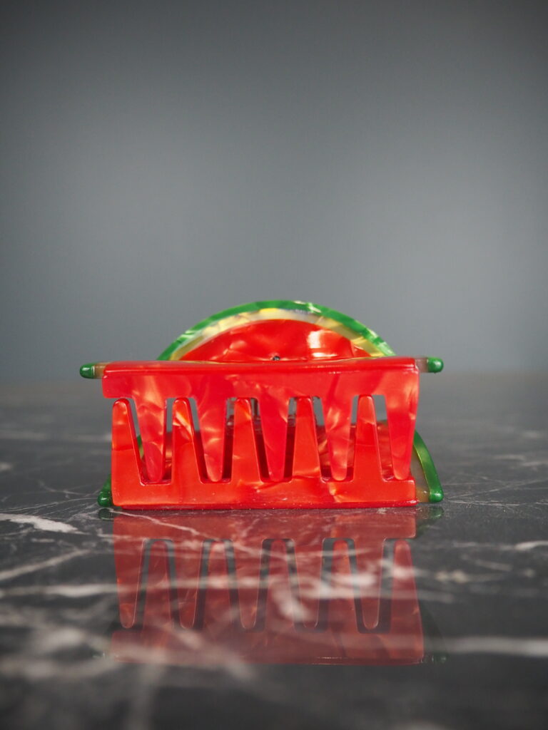 Watermelon  slice  hairclip - Image 3