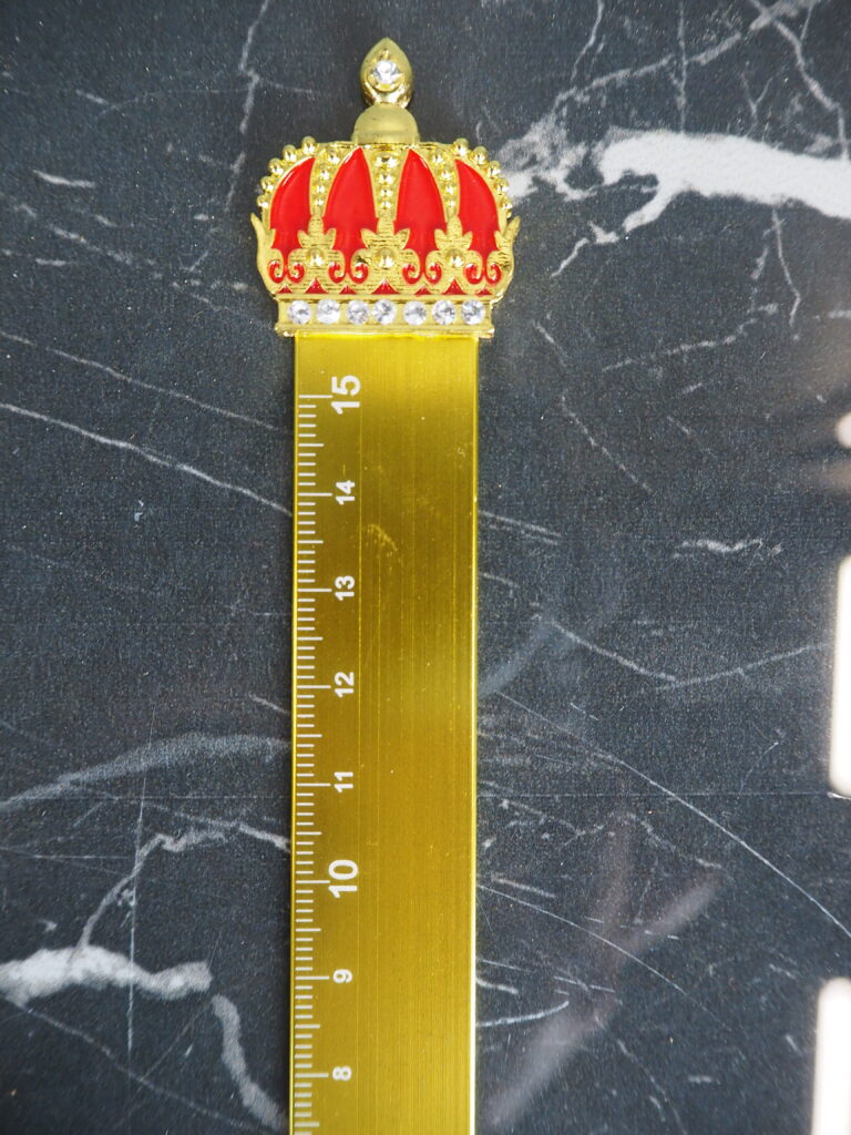 Crown ruler metal - Image 2