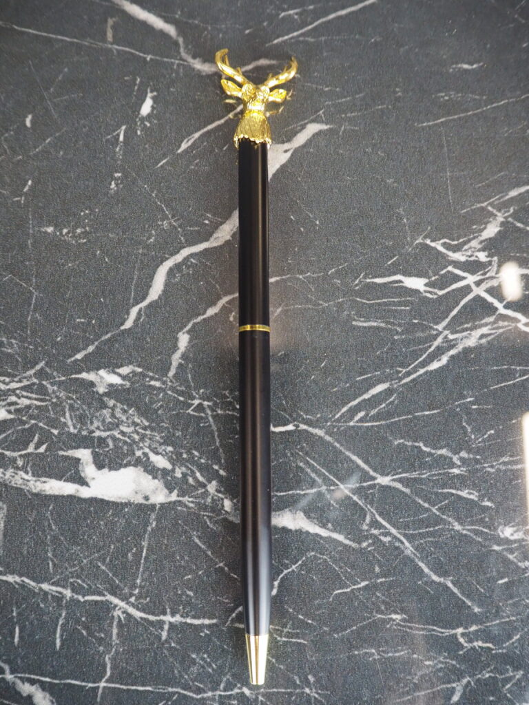 Golden moose ball pen - Image 5