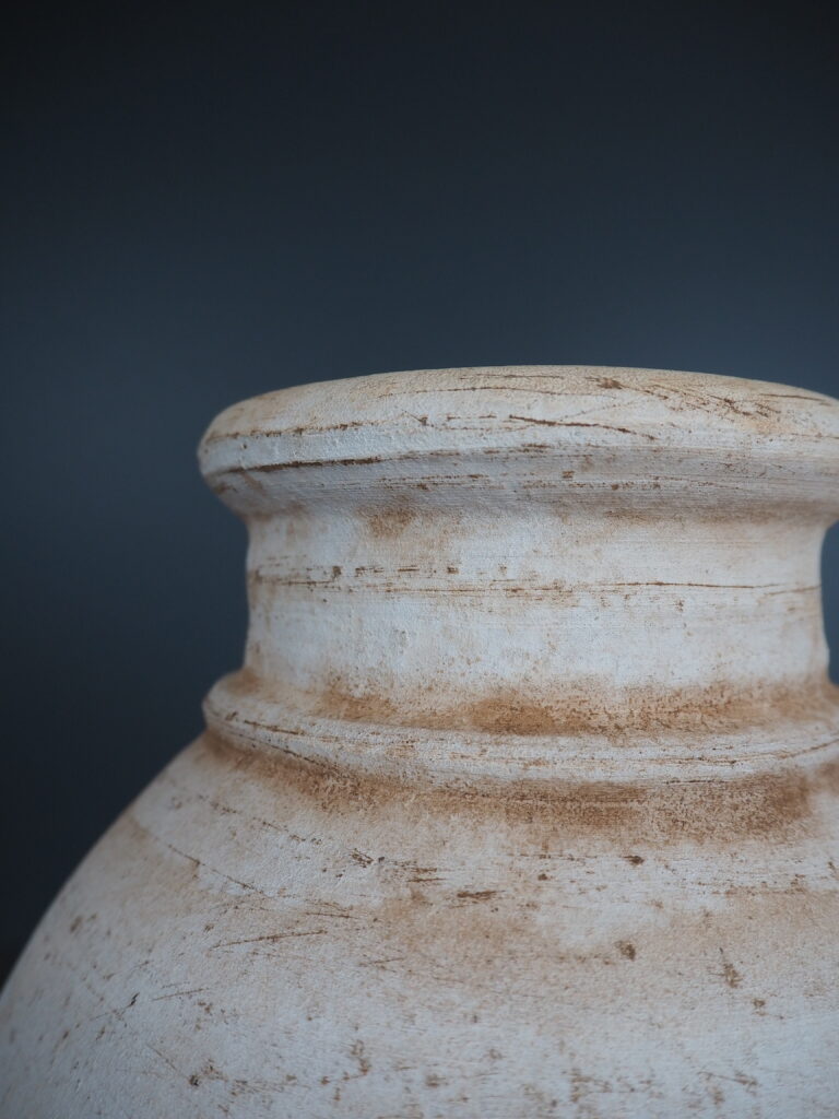 Elantra Vase Terracotta/White L - Image 2