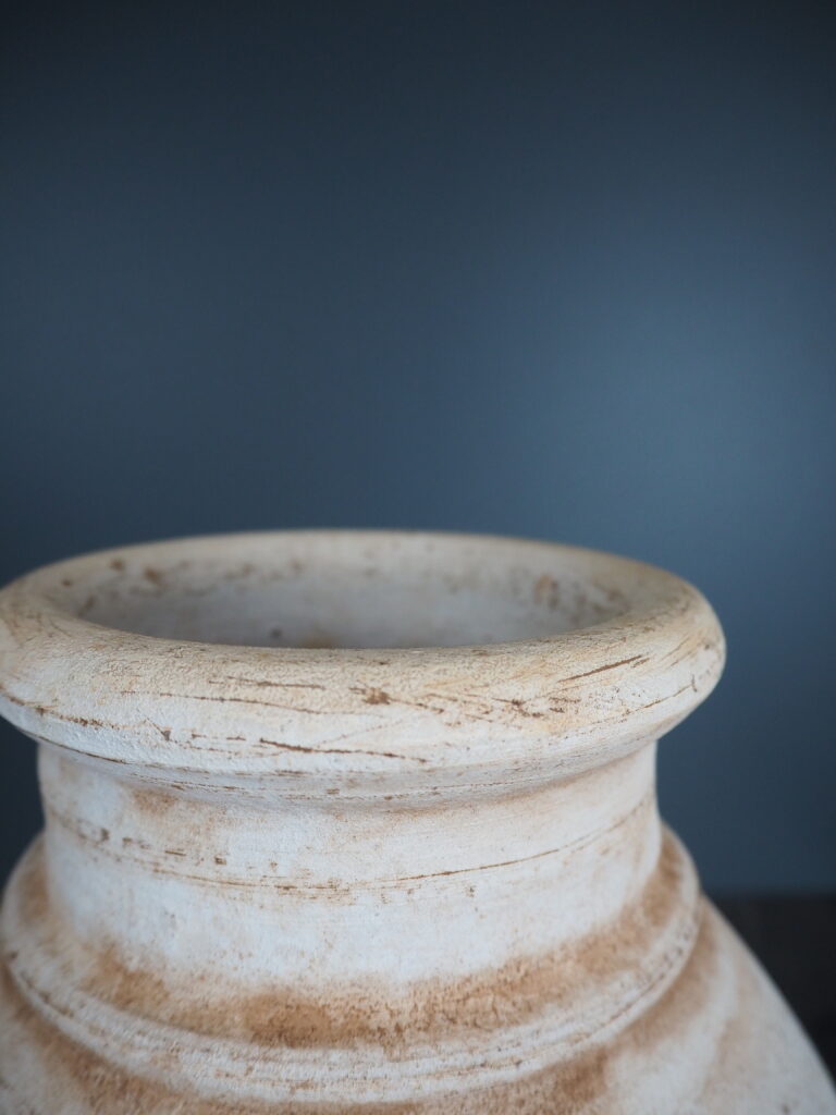 Elantra Vase Terracotta/White L - Image 3