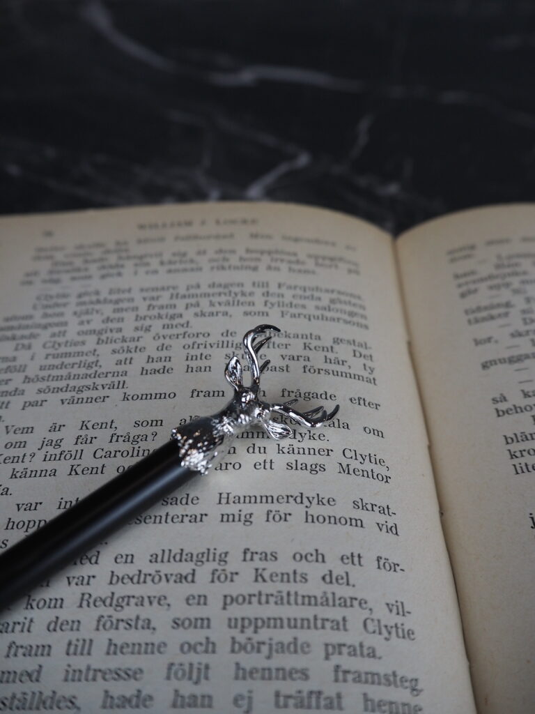 Silver moose ball pen - Image 5