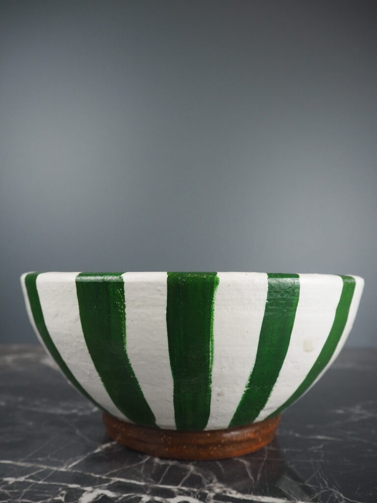 Striato Bowl White/Green - Image 2