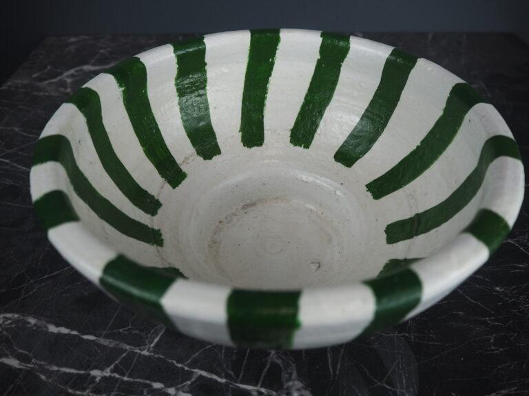 Striato Bowl White/Green - Image 3