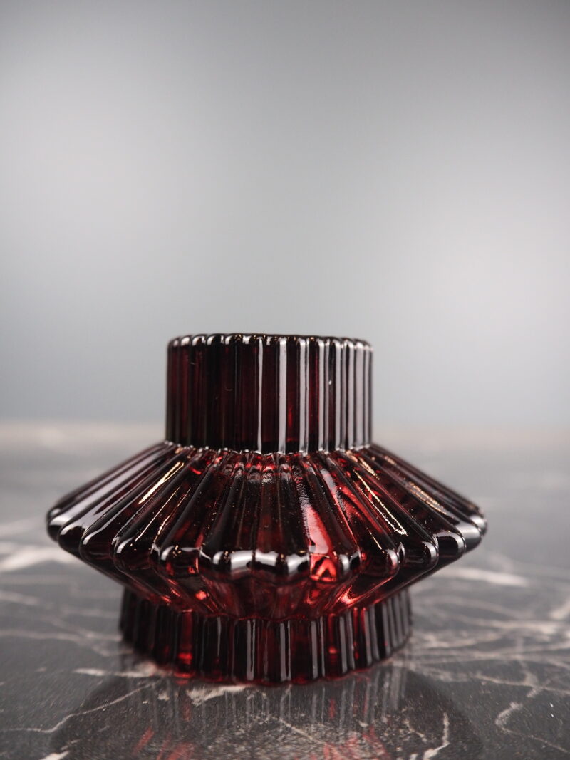 JUNO glass CH maroon