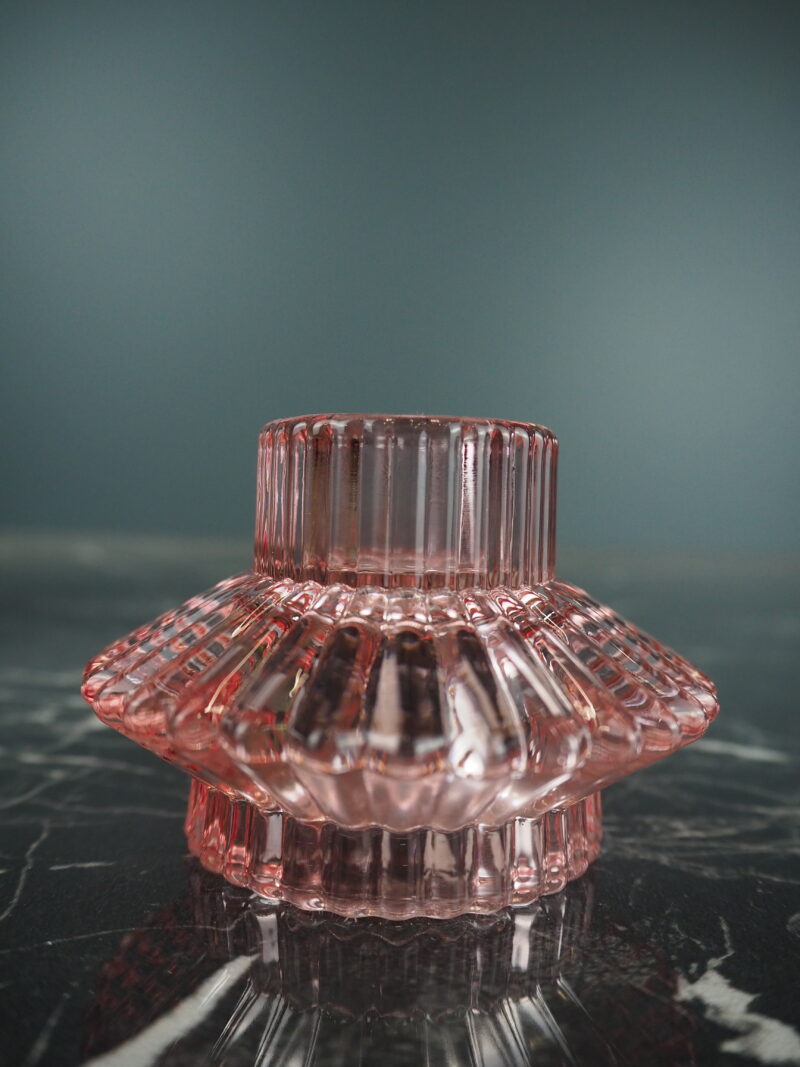 JUNO glass CH pink