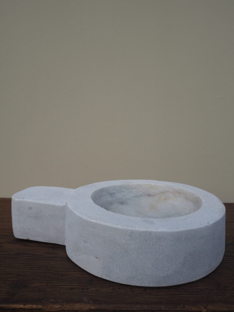 Marble grinding bowl S
