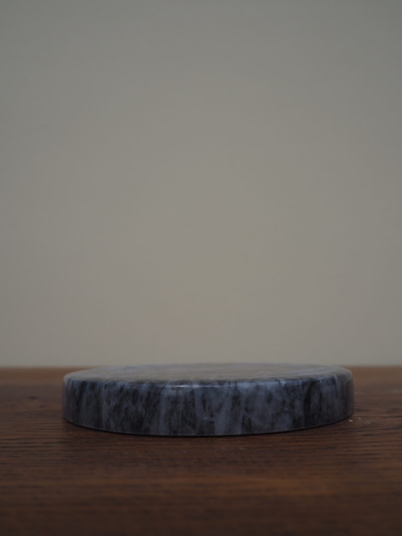 Round coaster S/4 black