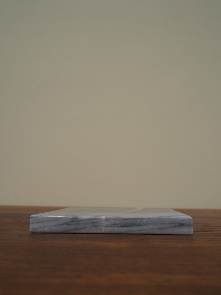 Square coaster S/4 grey