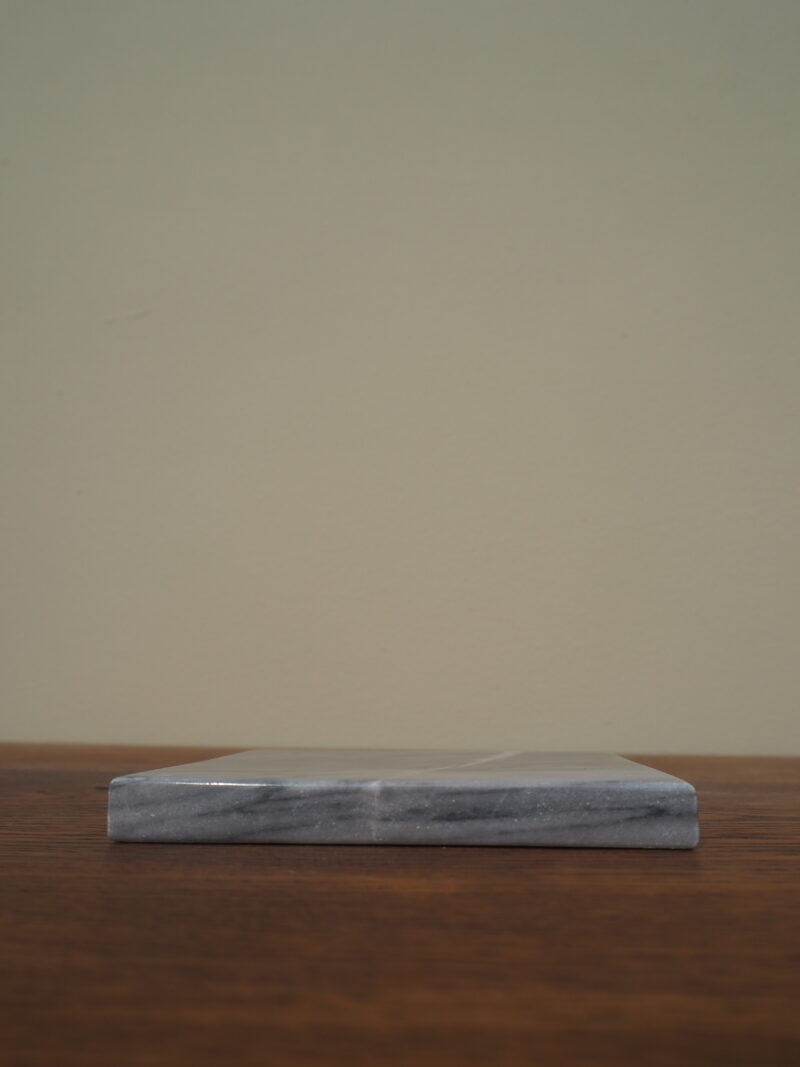 Square coaster S/4 grey