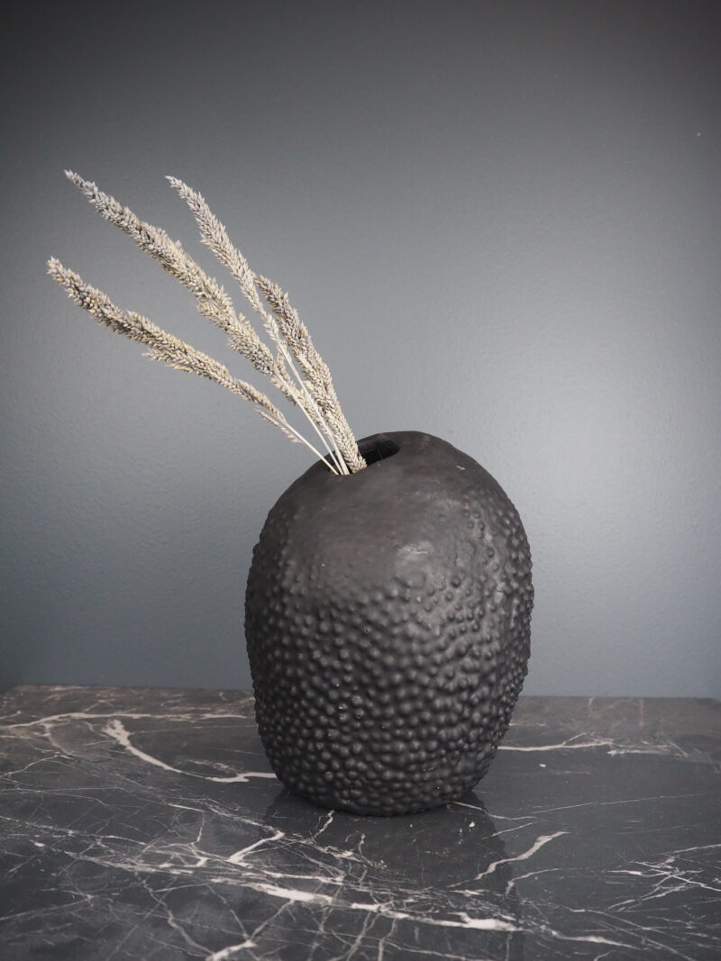 Jackfruit vase black