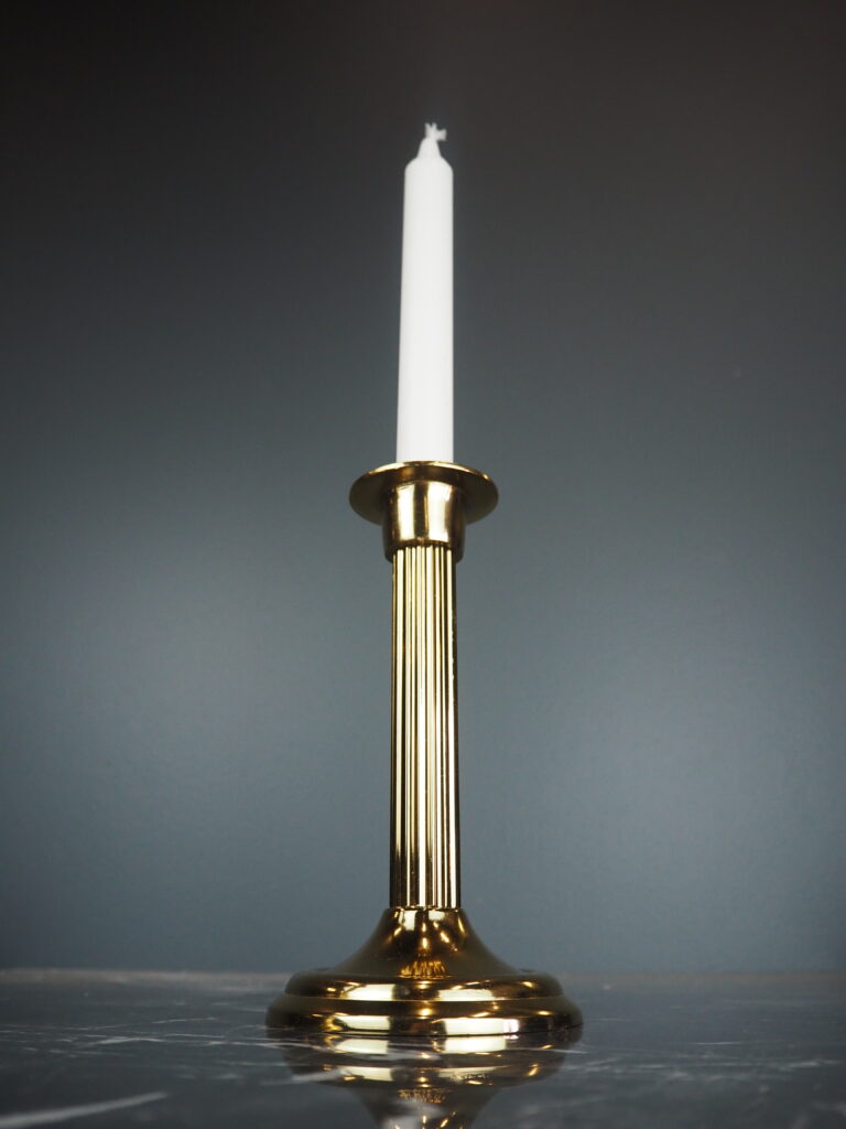 Colonne Candle holder S/2 gold