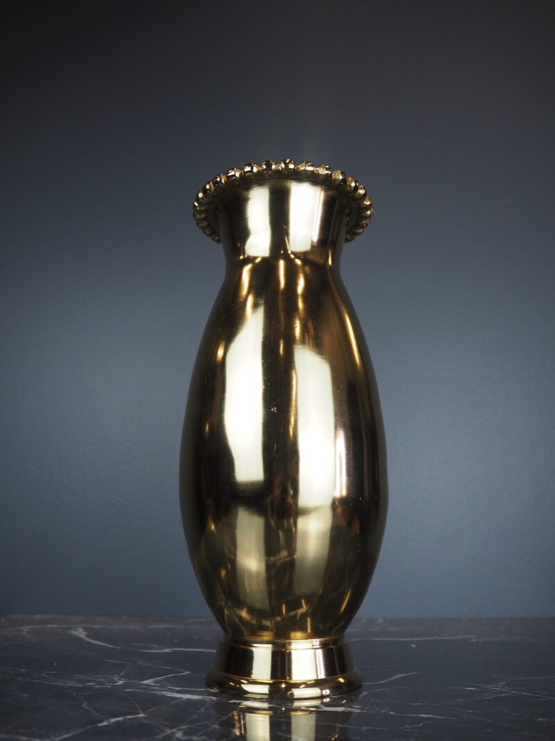 Marion tall vase gold