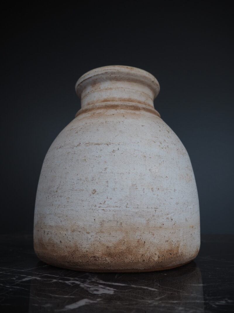 Elantra Vase Terracotta/White L