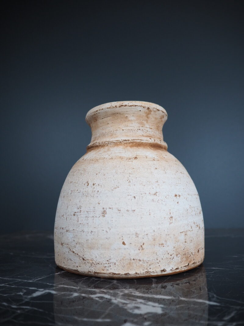 Elantra Vase Terracotta/White S