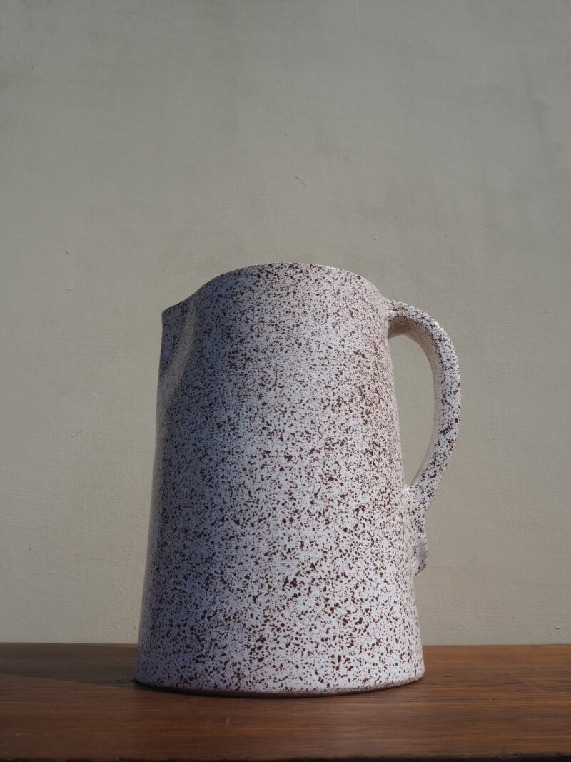 Yuna vase splash Brown/White