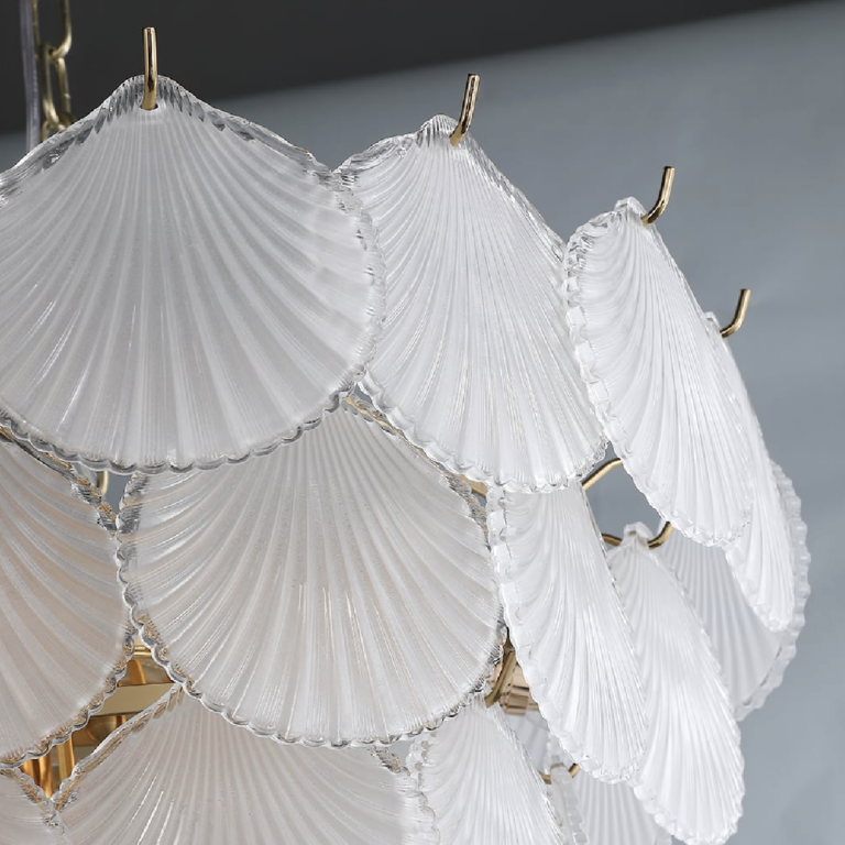 Solange shell chandelier 80 cm - Image 2