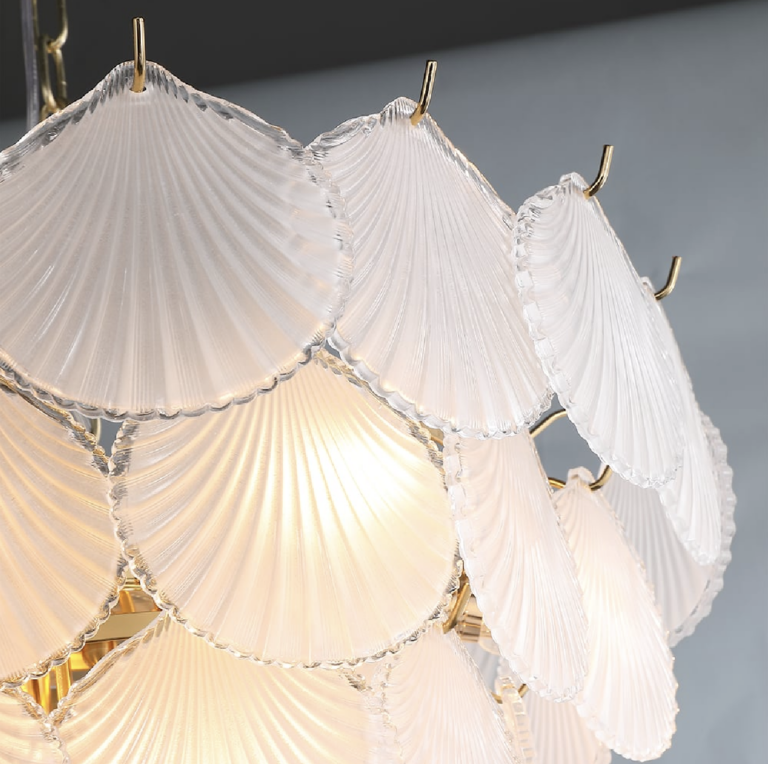 Solange shell chandelier 80 cm - Image 3