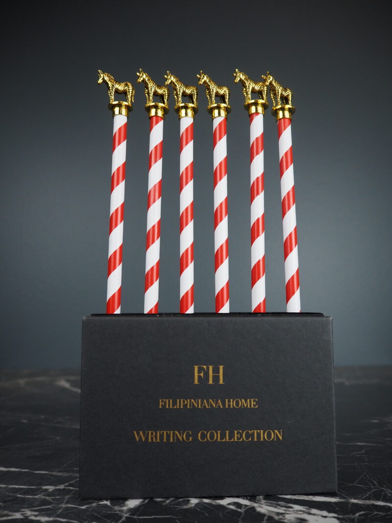 Golden zebra pencil