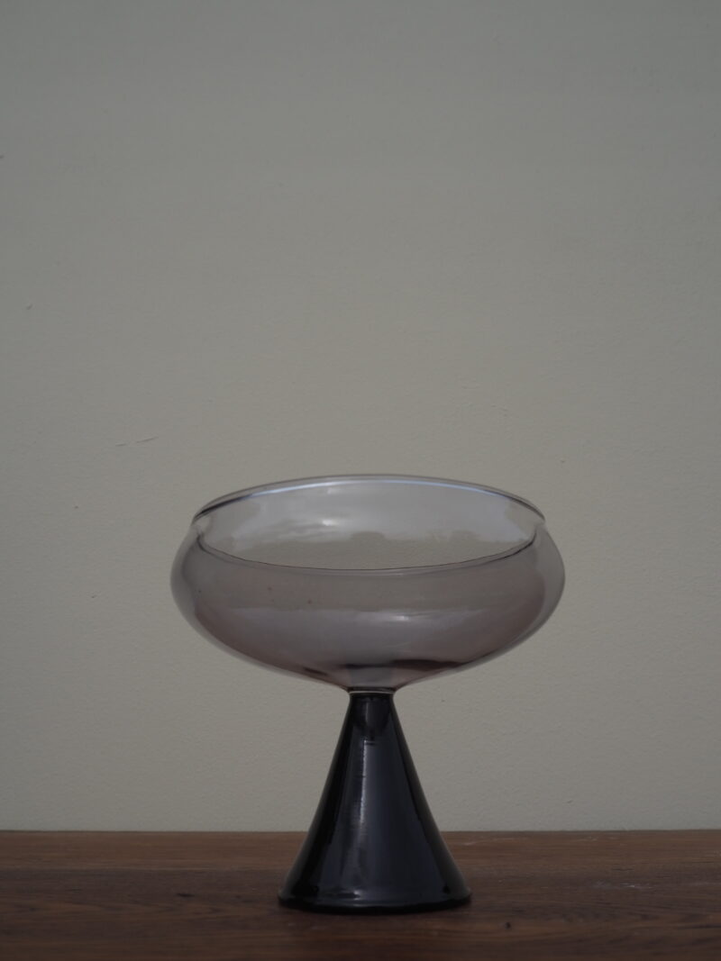 Sylo coctail glass smoke/black