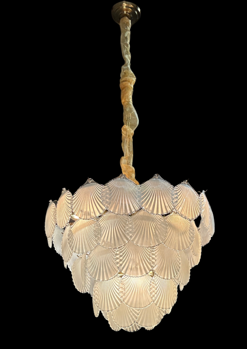 Solange shell chandelier 60 cm