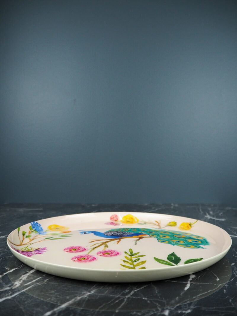 Tray w bird