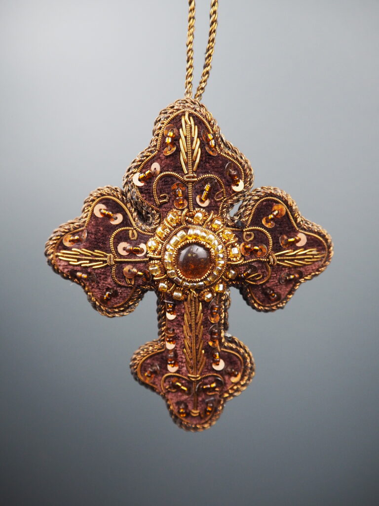 Cross dark brown/multi