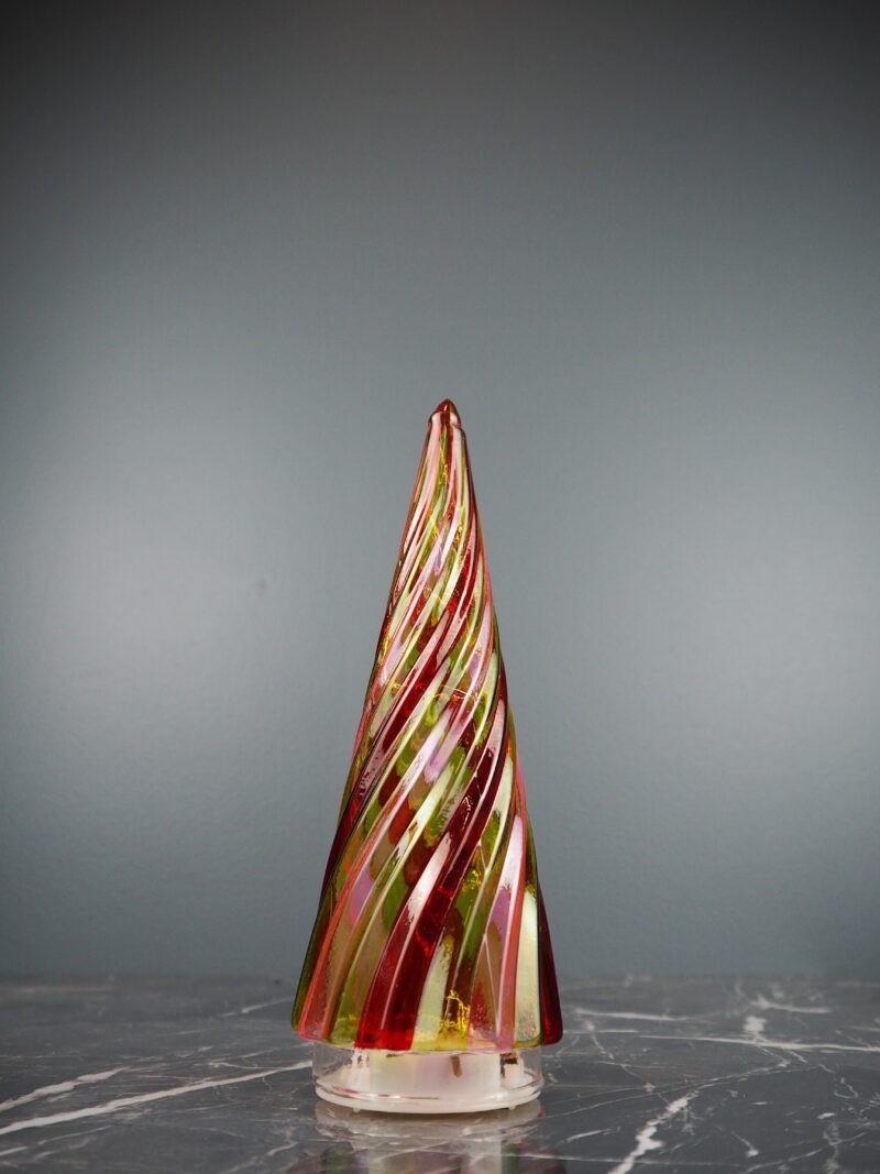 LED glass tree S multi