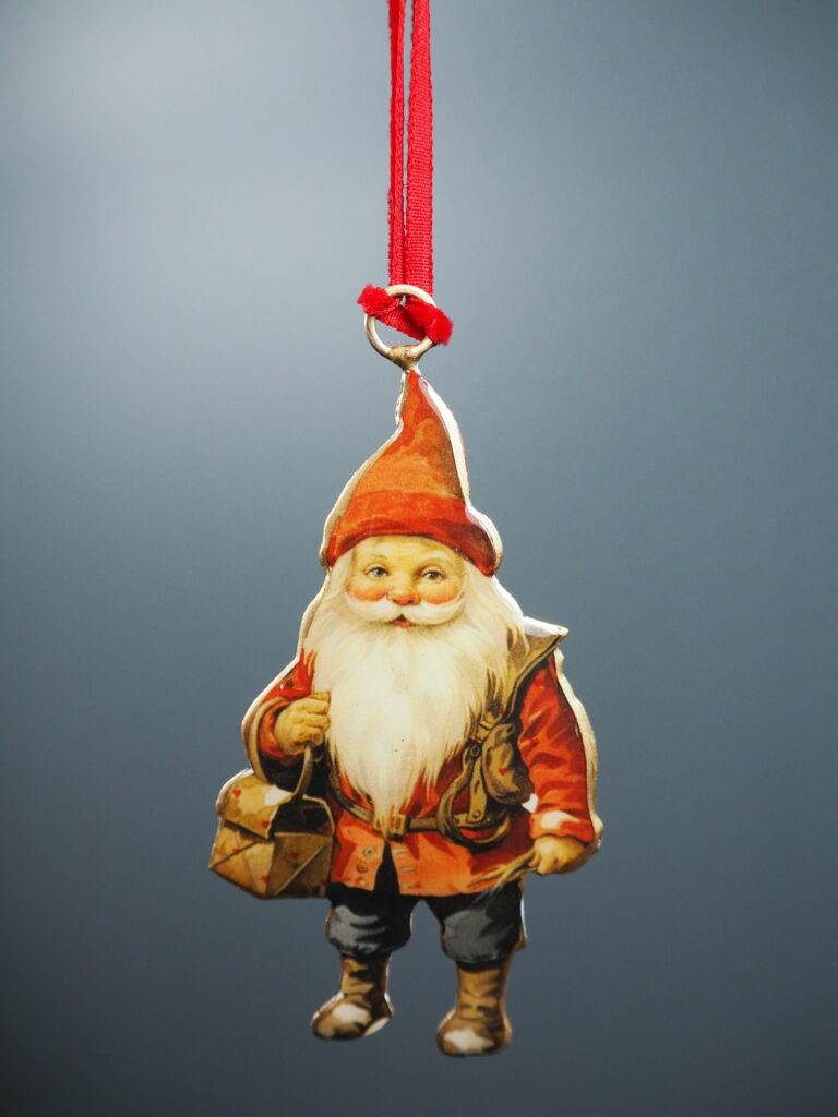 Santa Hanging