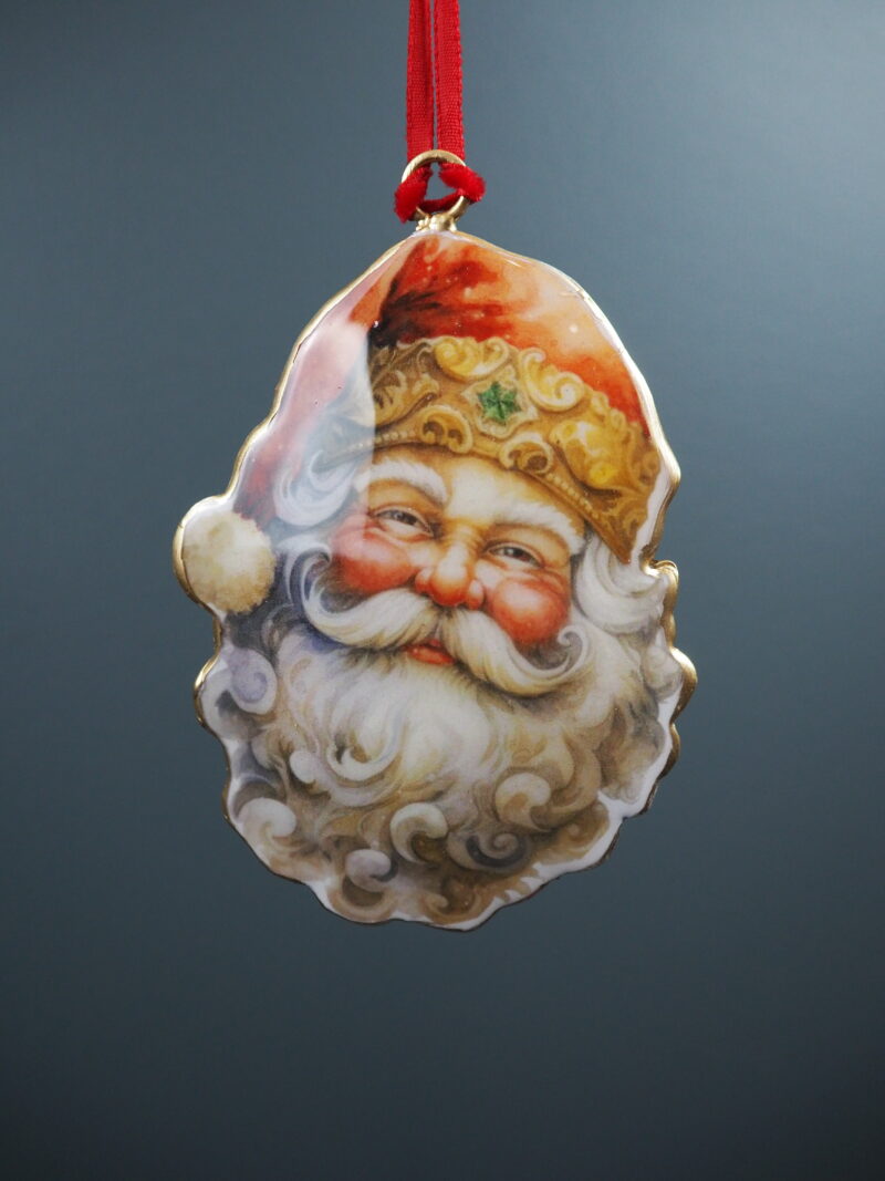 Santa Hanging