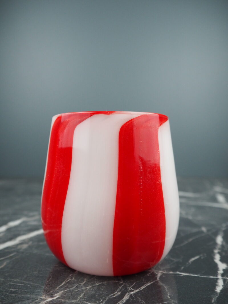 Glass red/white