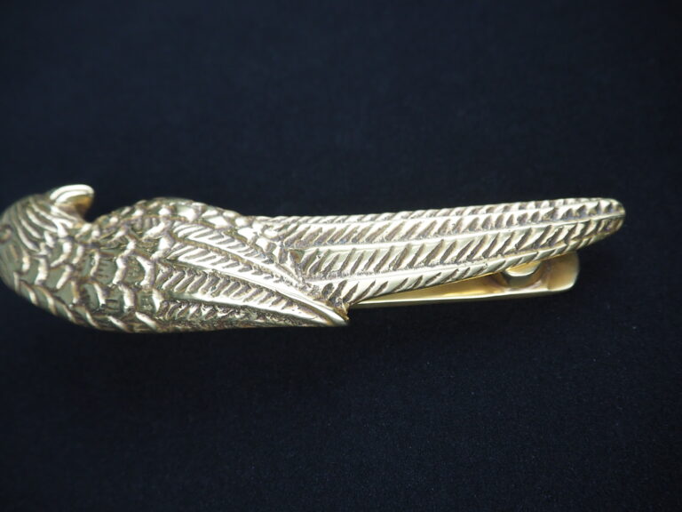 Parrot brass door knocker - Image 2