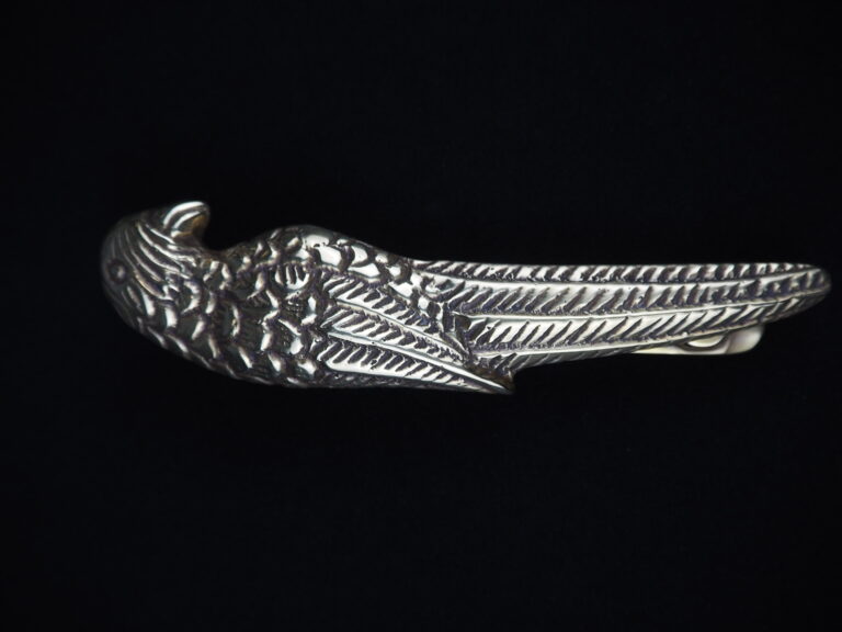 Parrot brass door knocker - Image 3