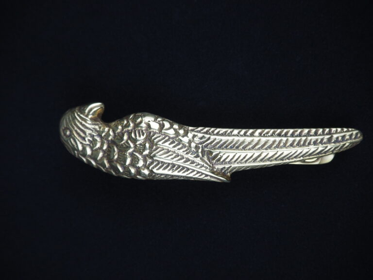 Parrot brass door knocker - Image 6