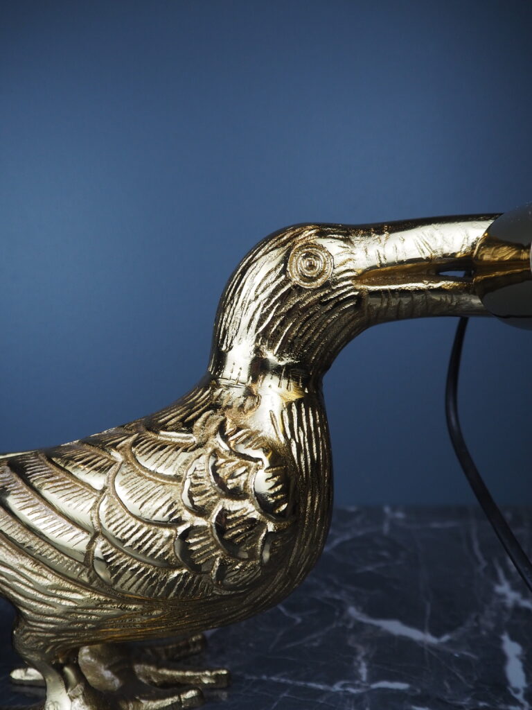 Toupie Toucan Table Lamp Gold Aluminum - Image 3