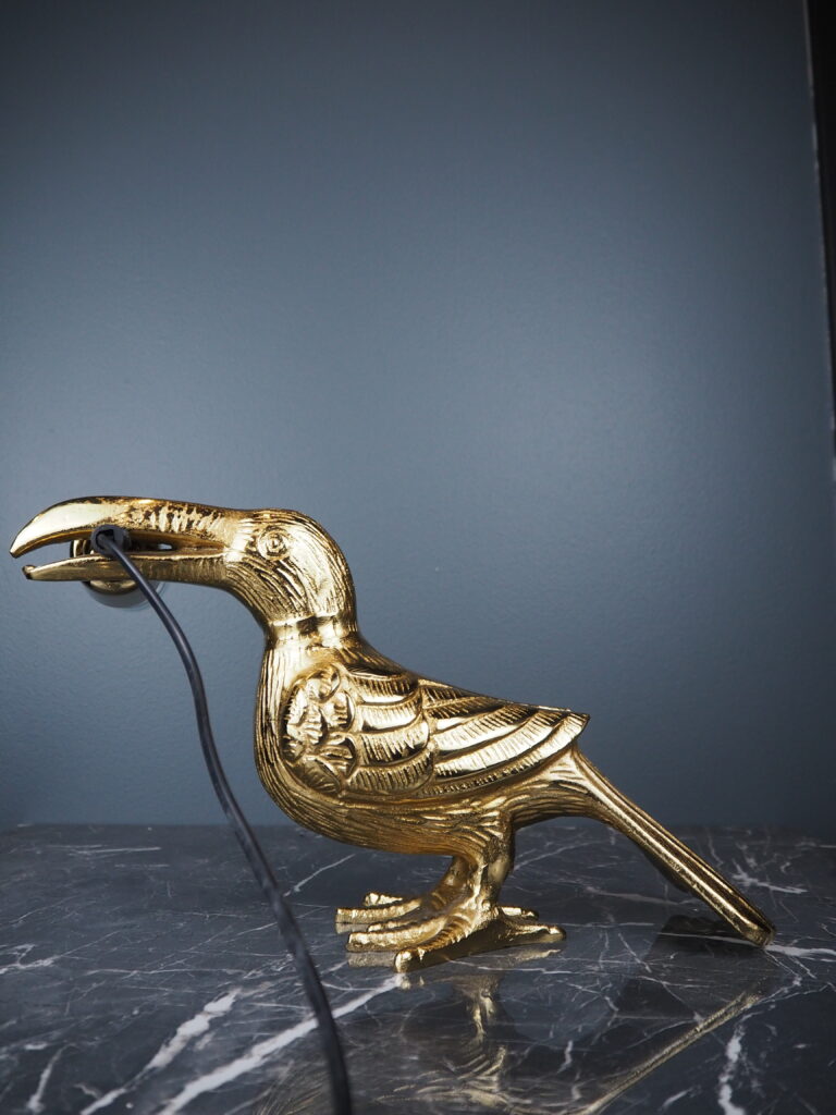 Toupie Toucan Table Lamp Gold Aluminum - Image 4