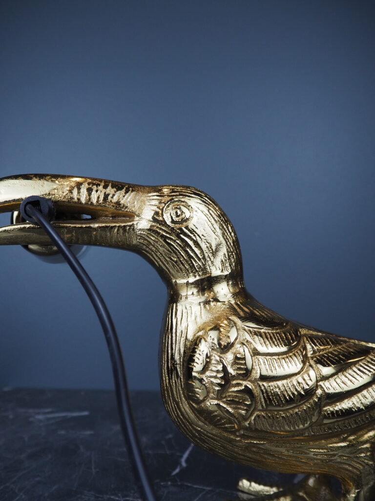 Toupie Toucan Table Lamp Gold Aluminum - Image 5