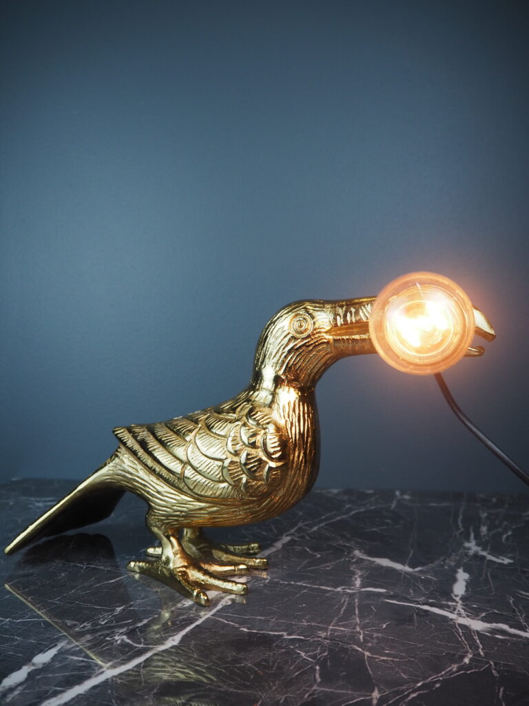 Toupie Toucan Table Lamp Gold Aluminum - Image 6