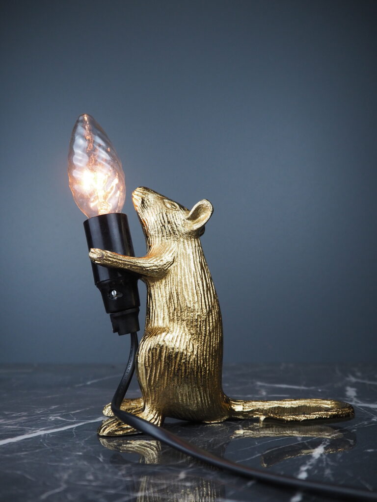 Moodie Mouse Table Lamp Nickel - Image 2