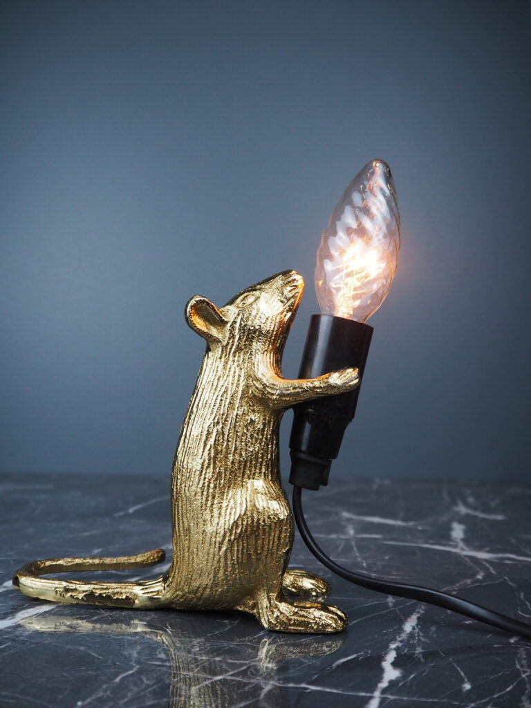 Moodie Mouse Table Lamp Nickel - Image 3